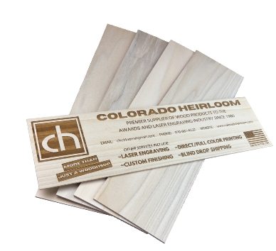 *****SALE***** White Poplar Strips Sold in Bundles of 10 4.5"x16"x 1/8" 