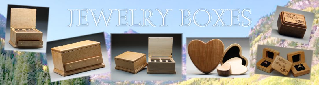 Colorado Heirloom Wood Jewelry Boxes