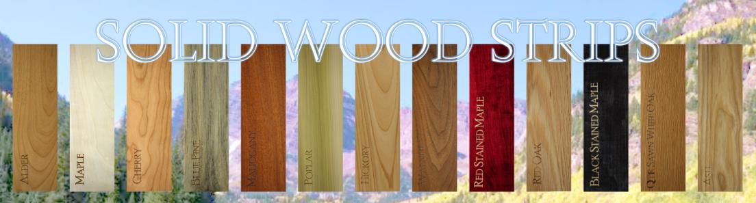 Colorado Heirloom Solid Wood Strip Thins
